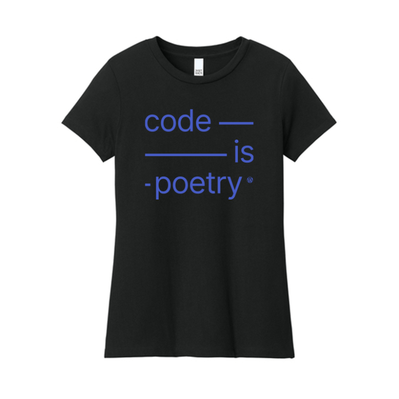 Code is Poetry Women's T-Shirt