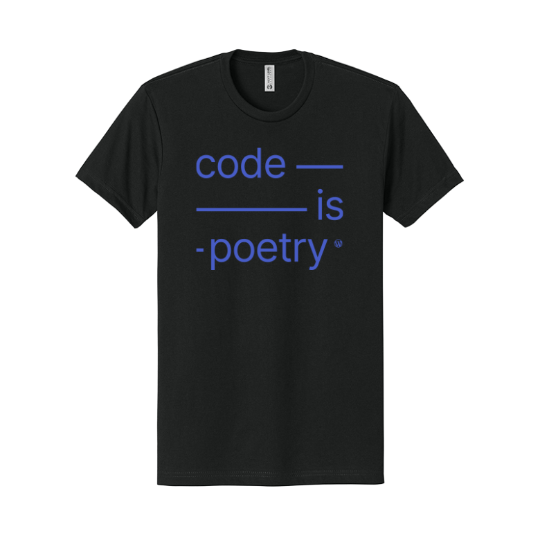 Code is Poetry Unisex T-Shirt