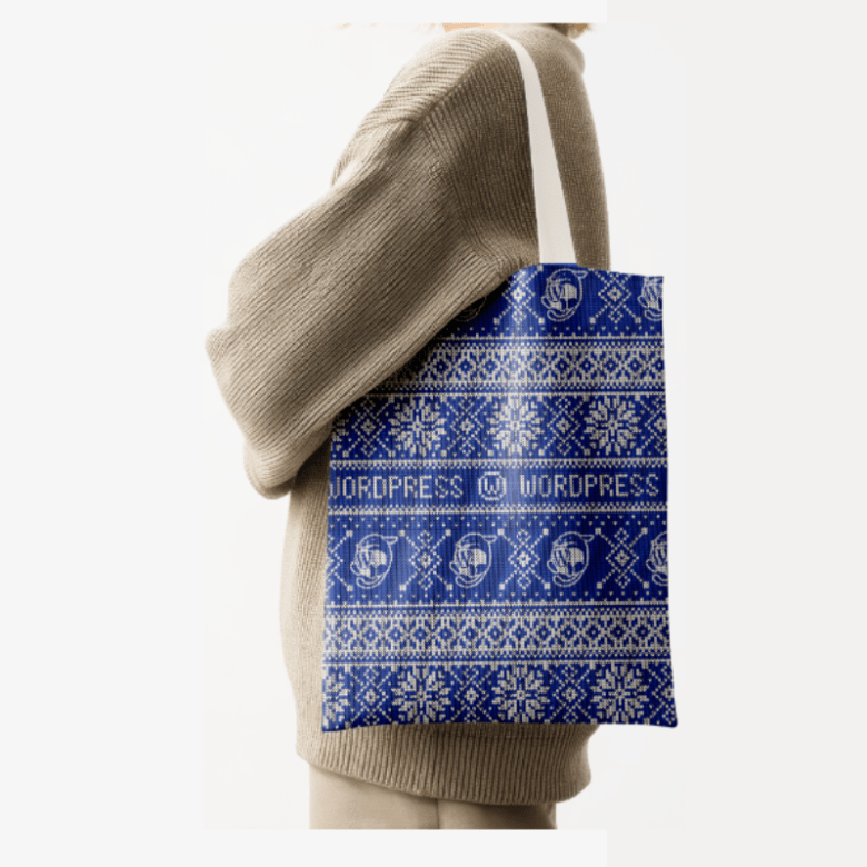 WordPress Faire Isle Print Tote Bag