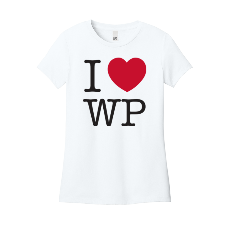 I Love WP Women's T-Shirt
