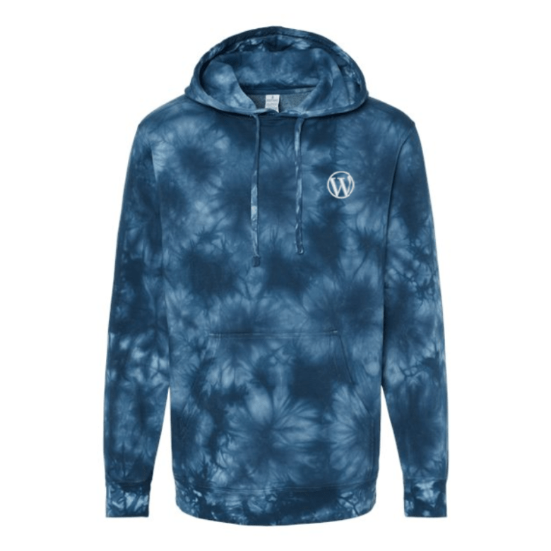 WordPress Tie Dye Hoodie