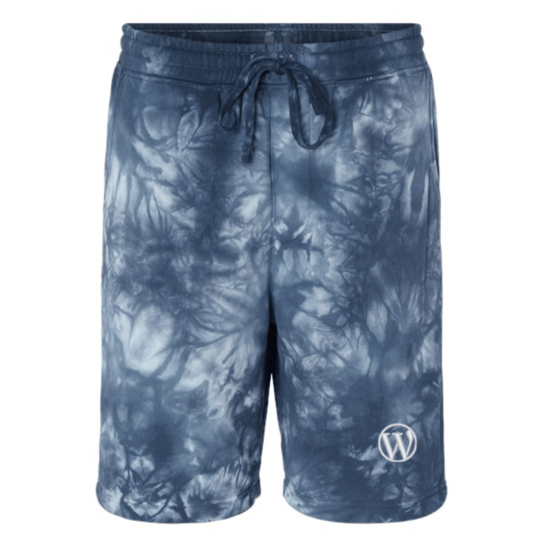 WordPress Tie Dye Shorts